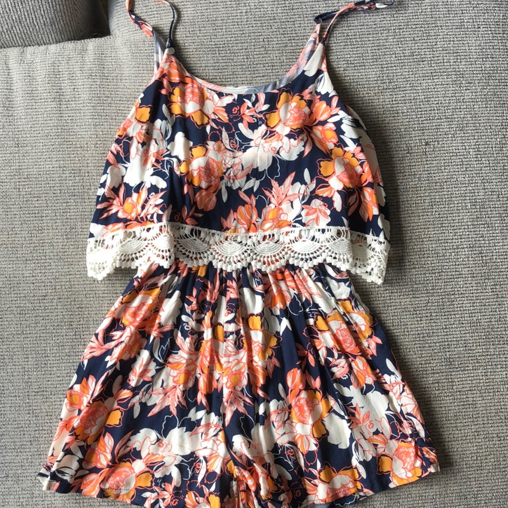 Floral romper